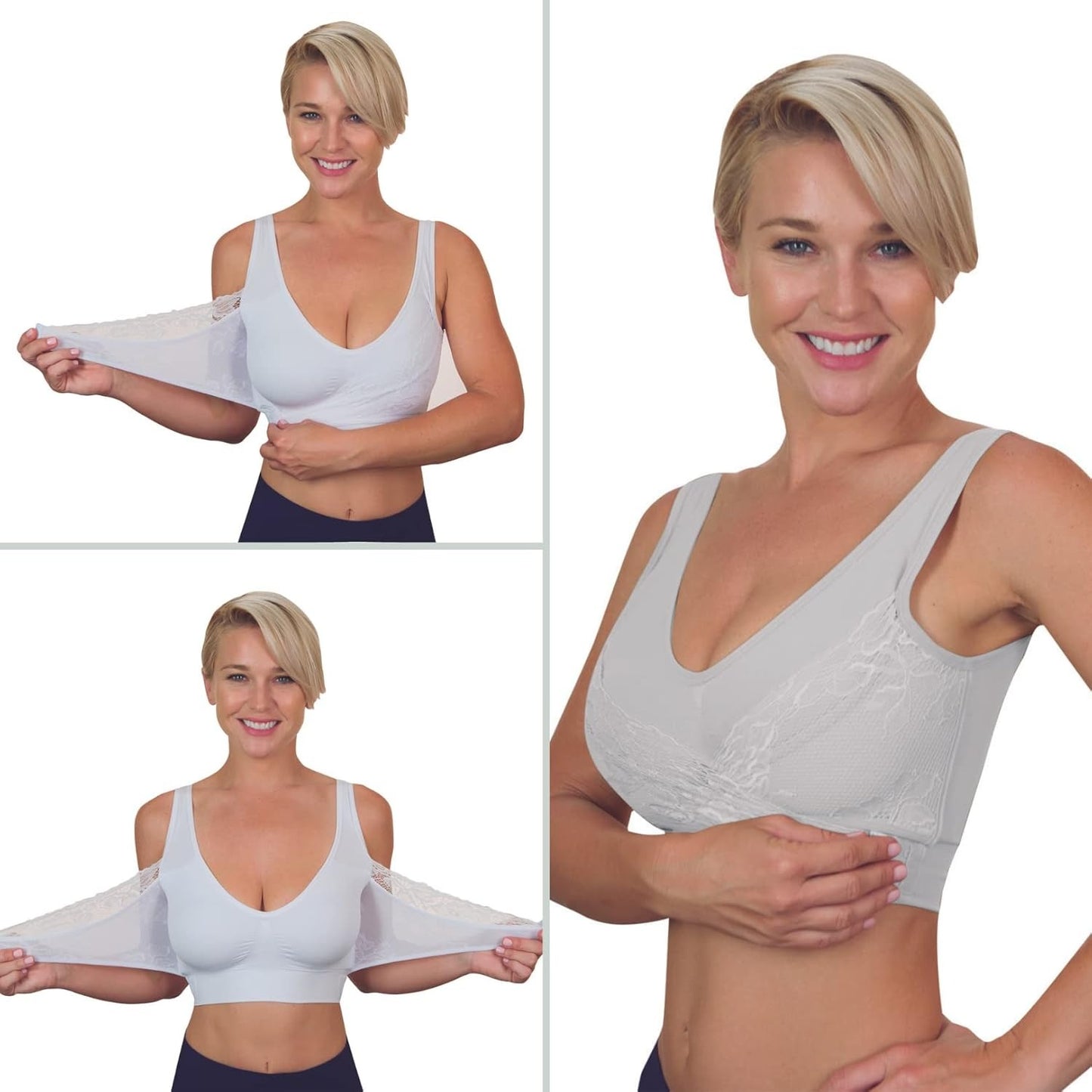 Pack de 3 sujetadores push up