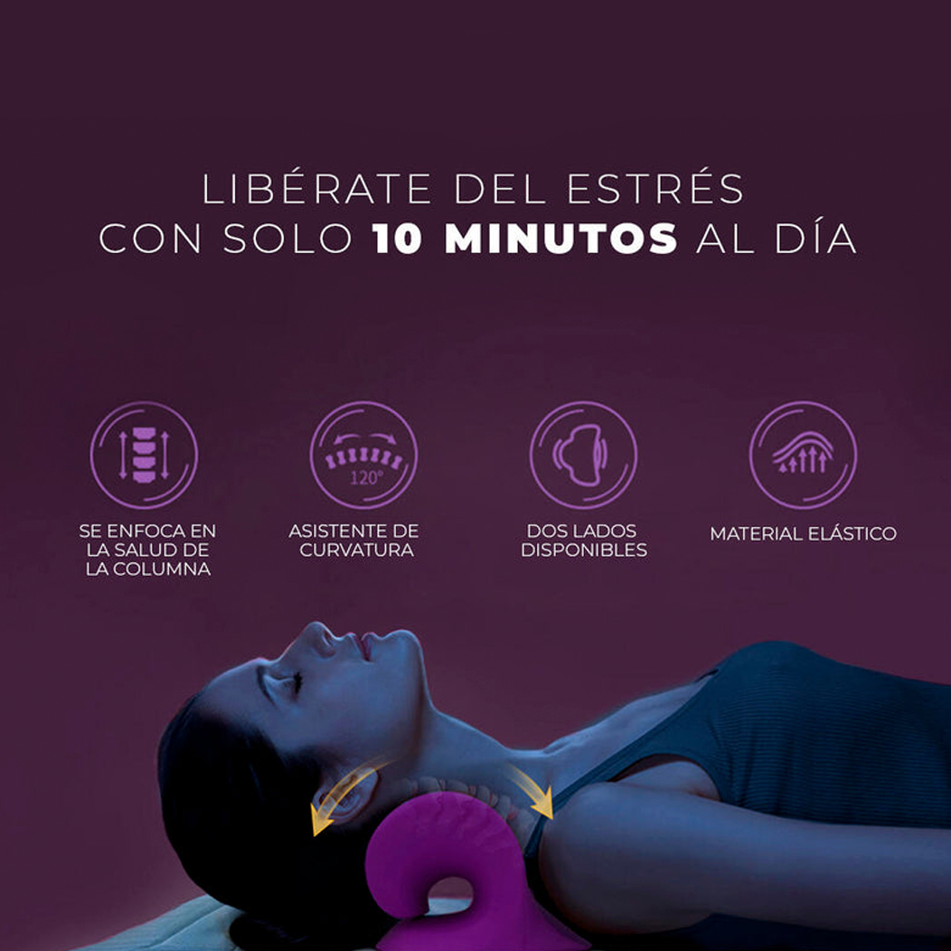 Almohada Quiropráctica de Tracción Cervical