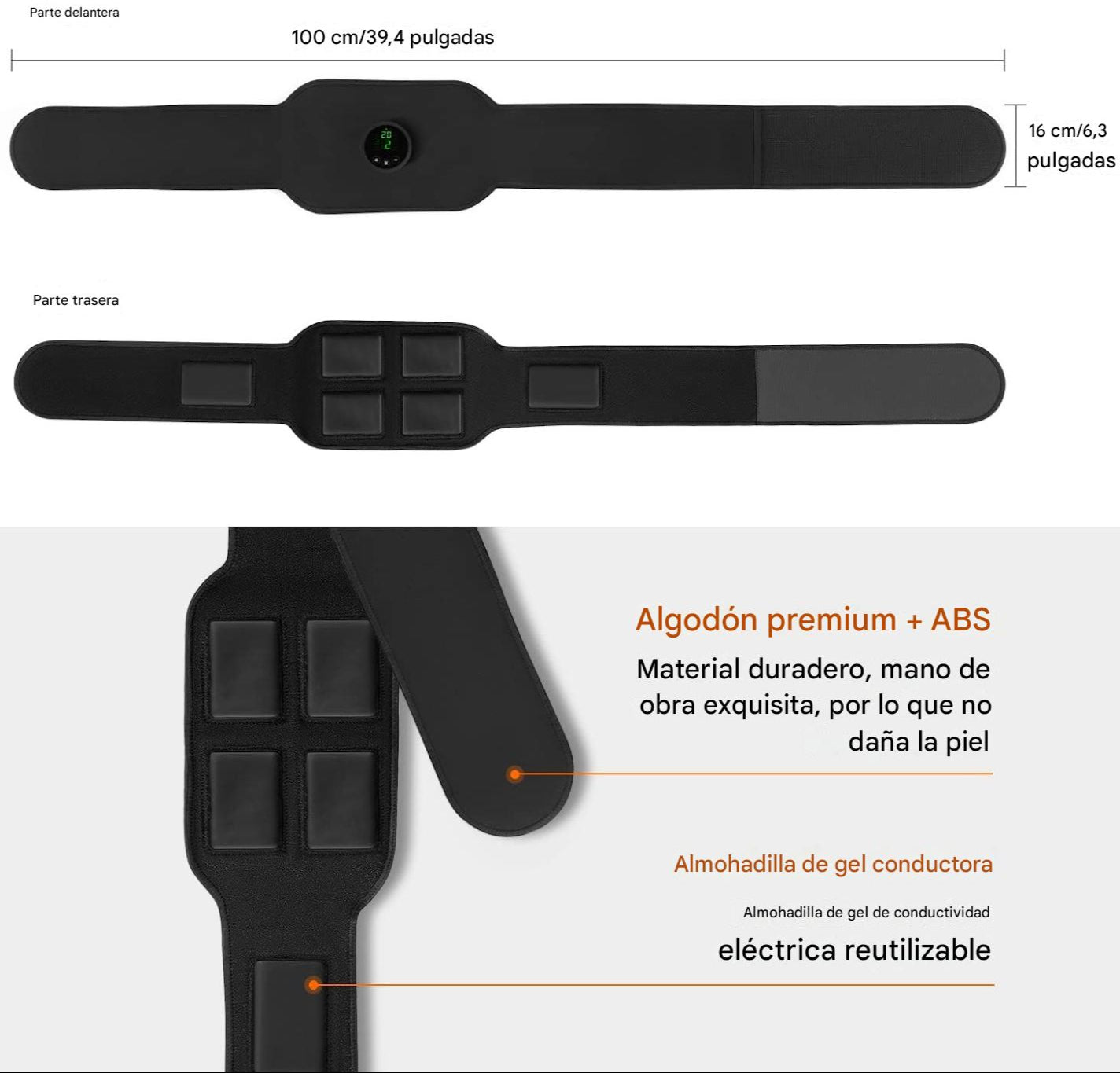 EMS Slimming Abdominal Belt – Tone Effortlessly and Increase Your Sales