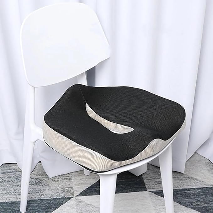 Cojín Ergonómico de Espuma Viscoelástica para Silla
