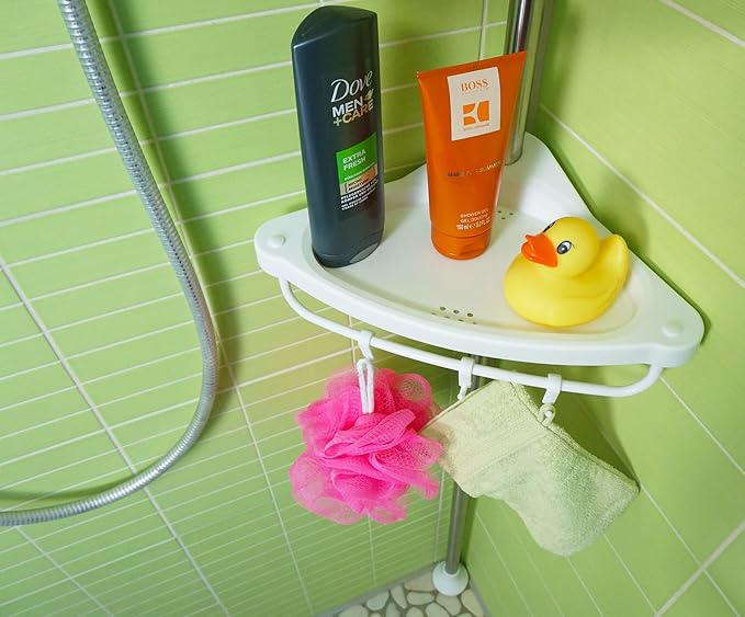 Estantería extensible para baño