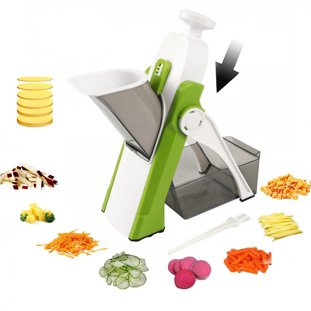 Corta verduras corte 4 tipos