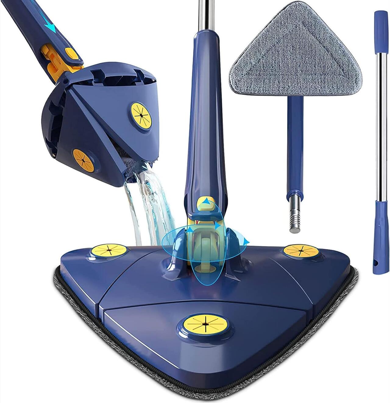Fregona Triangular De Limpieza 360°